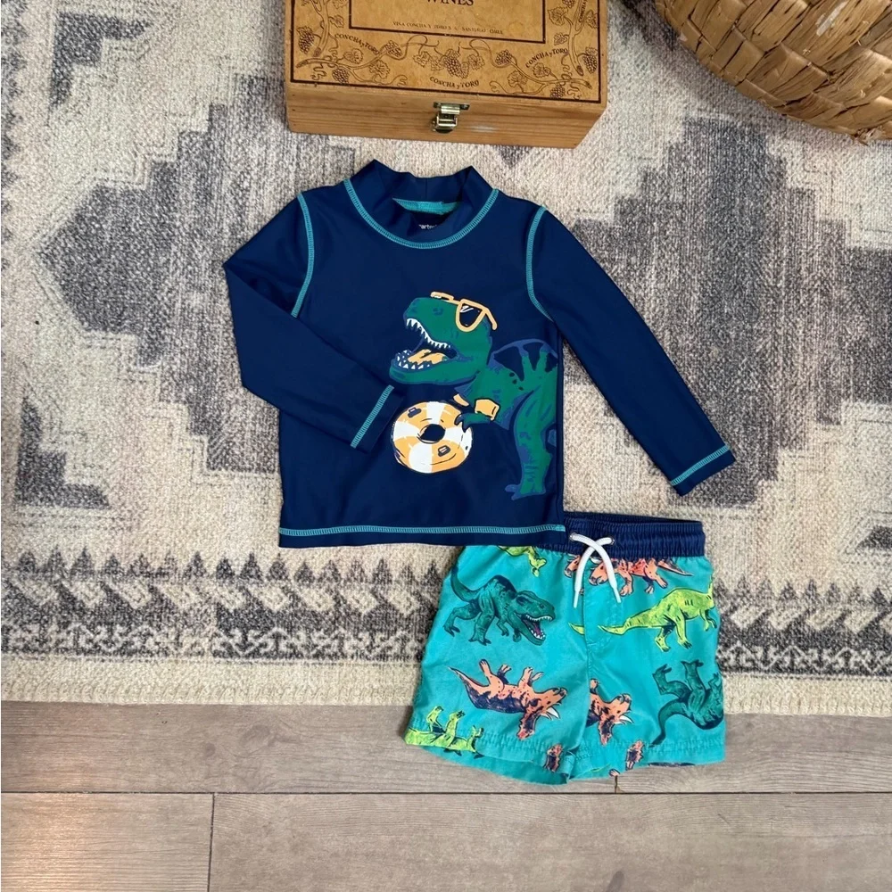 Carters rash guard graphic